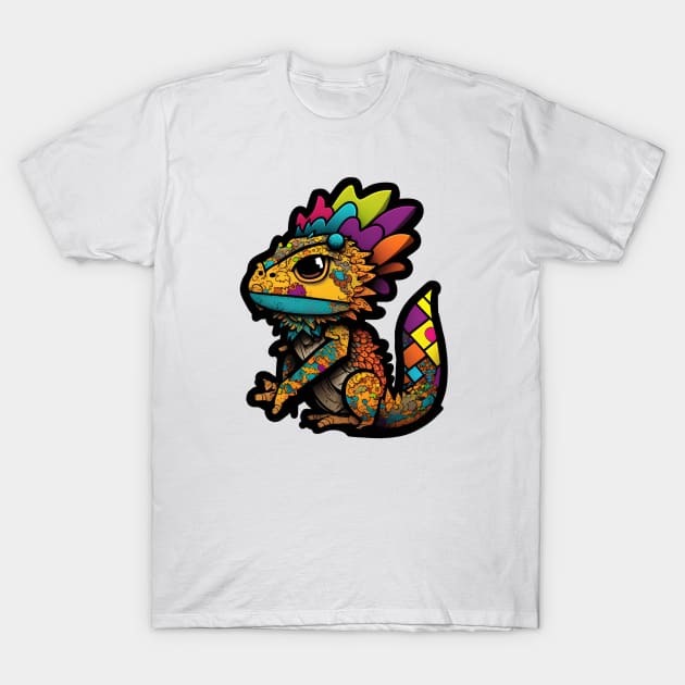 Bearded Dragon T-Shirt by Xtian Dela ✅